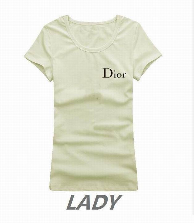 Dior short round collar T woman S-XL-002